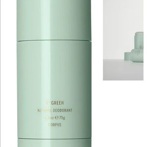 NEW corpus natural deodorant no green 2.6 oz